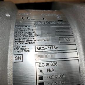 売約済 Varex MCS-7178A/CXB-750G X線管