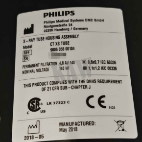 販売中 980605800104 CT XS TUBE X線管