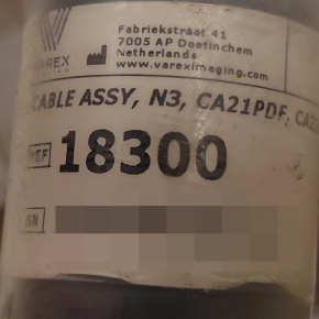 売約済 High voltage cable